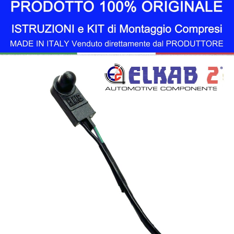 Sensore Sonda Temperatura Esterna Specchio Retrovisore Auto Fiat PANDA ORIGINALE - immagine 2